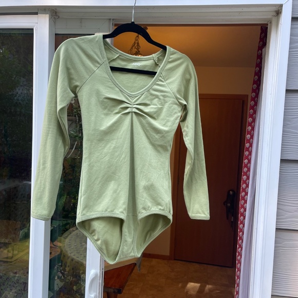 Arq Paloma Bodysuit in Pistachio - Picture 11 of 12